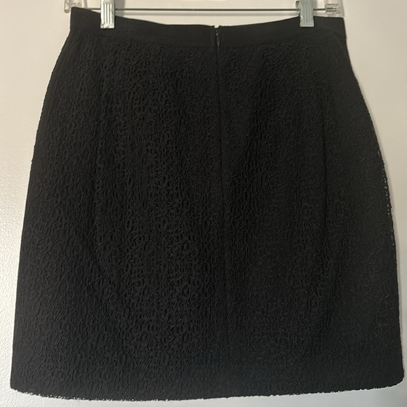 Black Textured Skirt - Picture 2 of 3